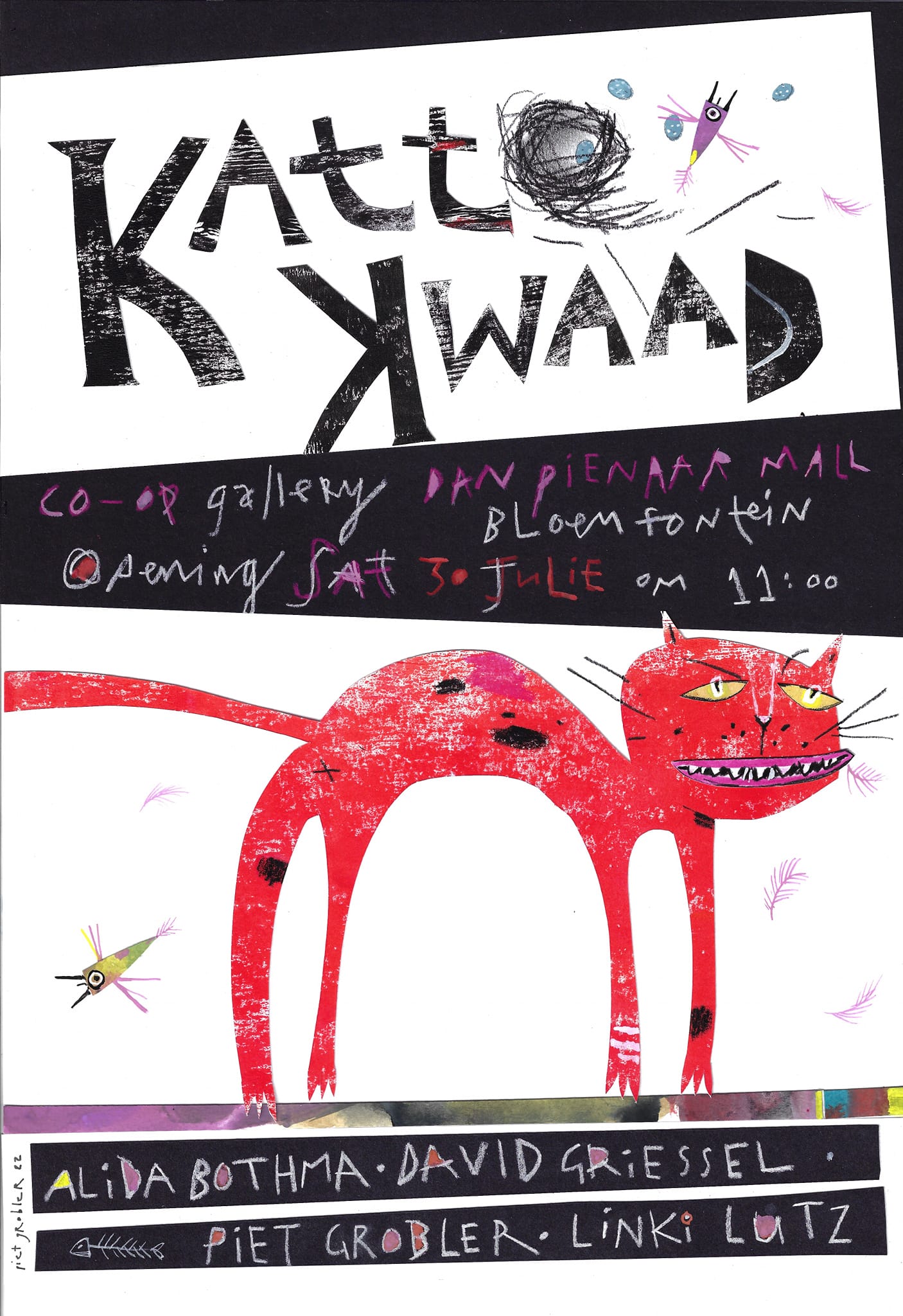 We love this hand rendered poster by... - The Co-Op Gallery | Facebook