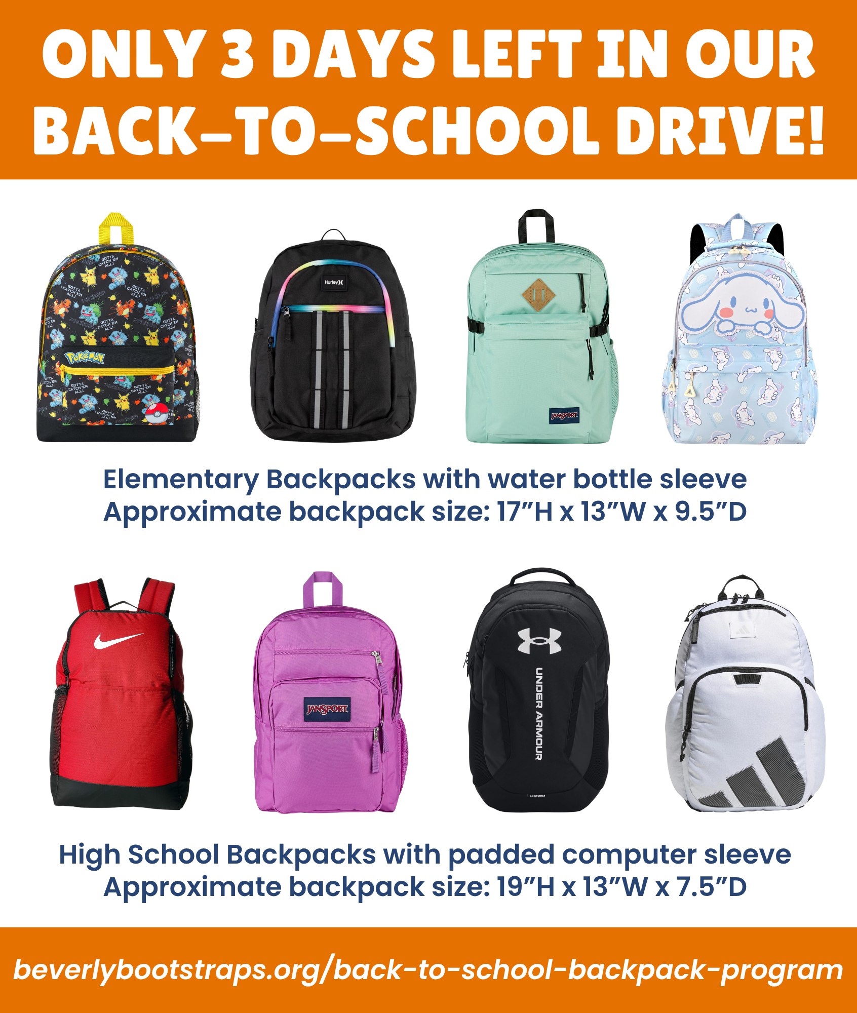 jansport backpack donations Sorority Classic Bar  Campus Connection This backpack has a spacious main compartment Back'd by Jansport  JanSport