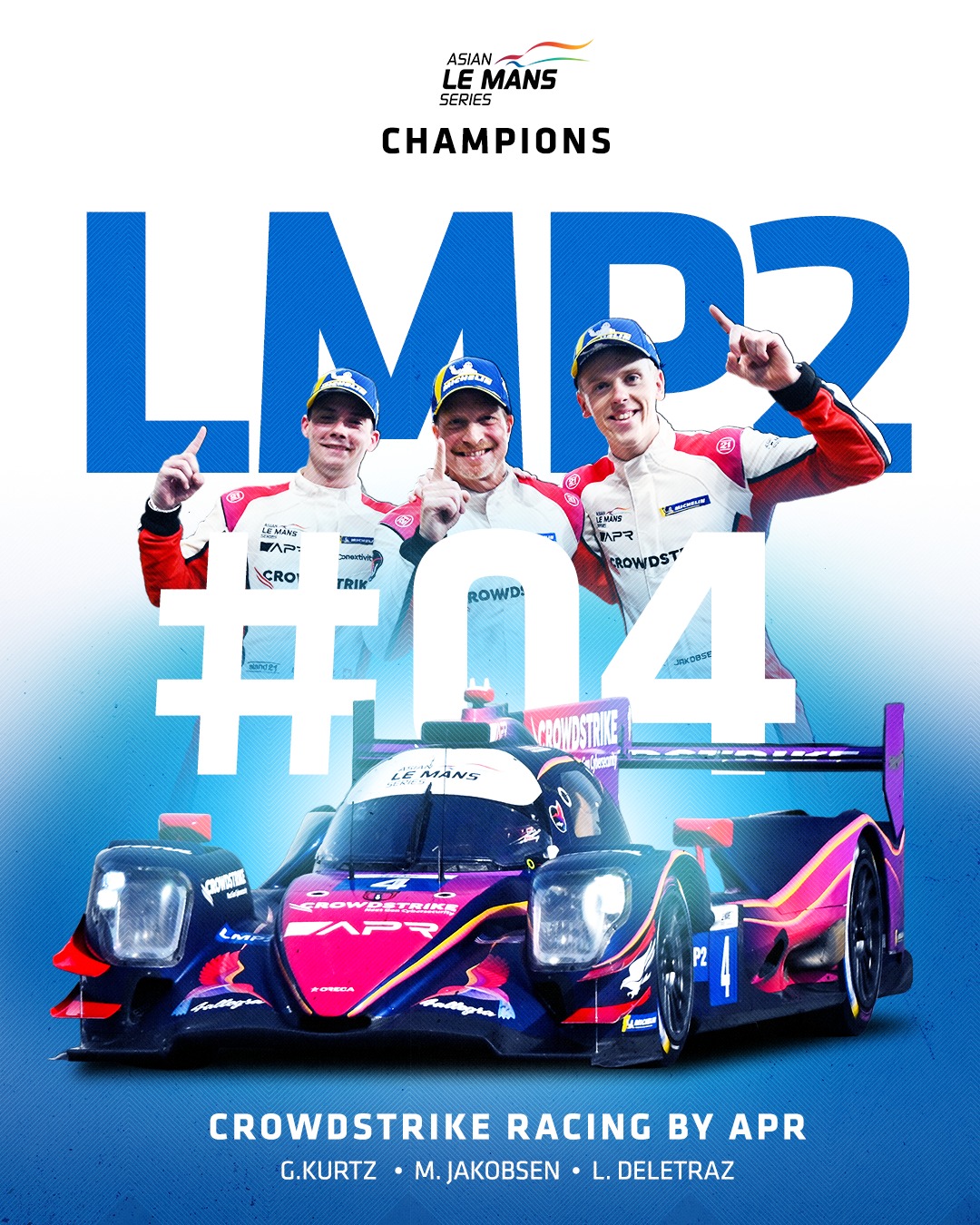 Asian - CONGRATULATIONS to our 2025/2026 Asian Le Mans Series LMP2 ...
