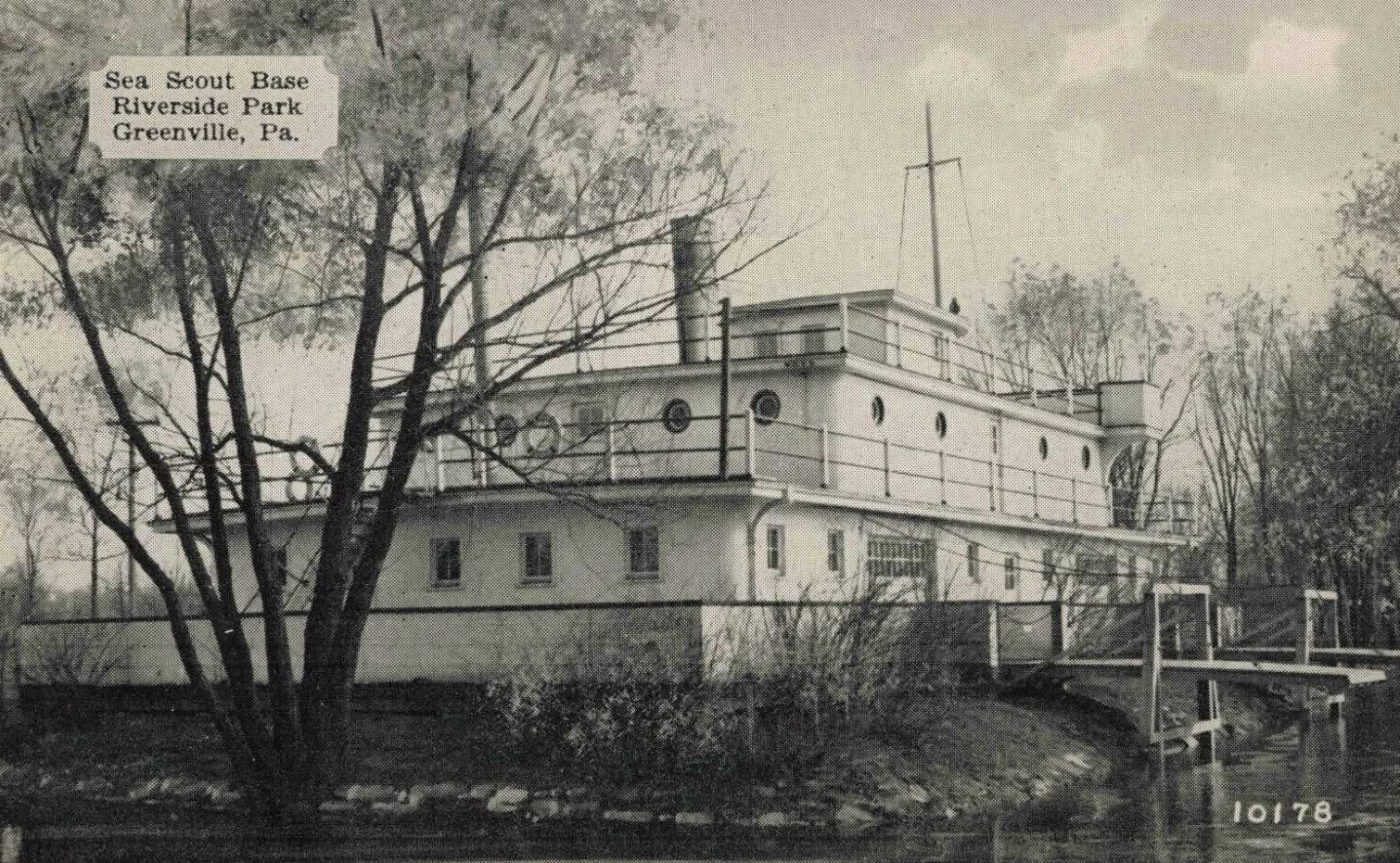 Sea Scout Base at Riverside Park in the borough of Greenville