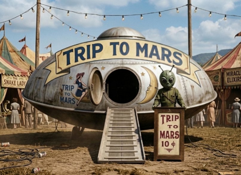 I was looking for some vintage space pictures and came across