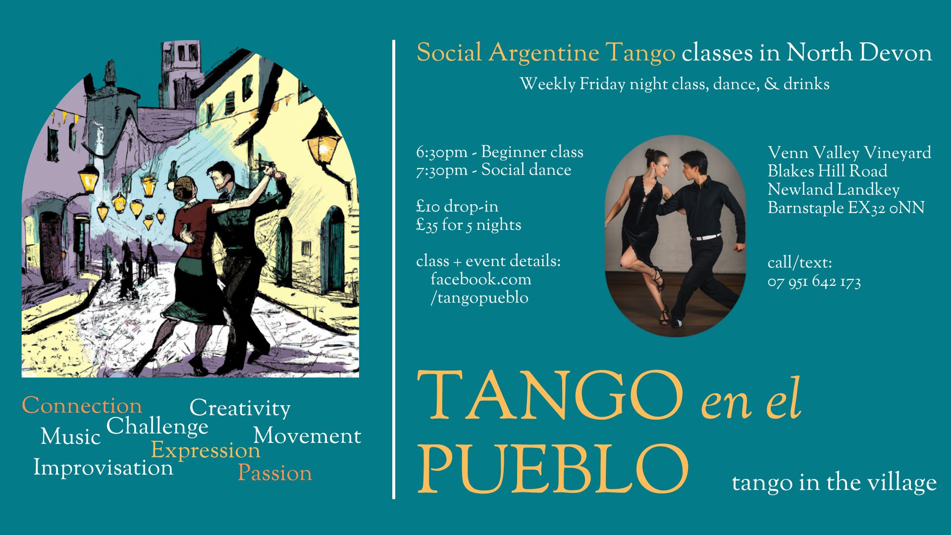 Argentine Tango classes in North... - Tango en el Pueblo | Facebook
