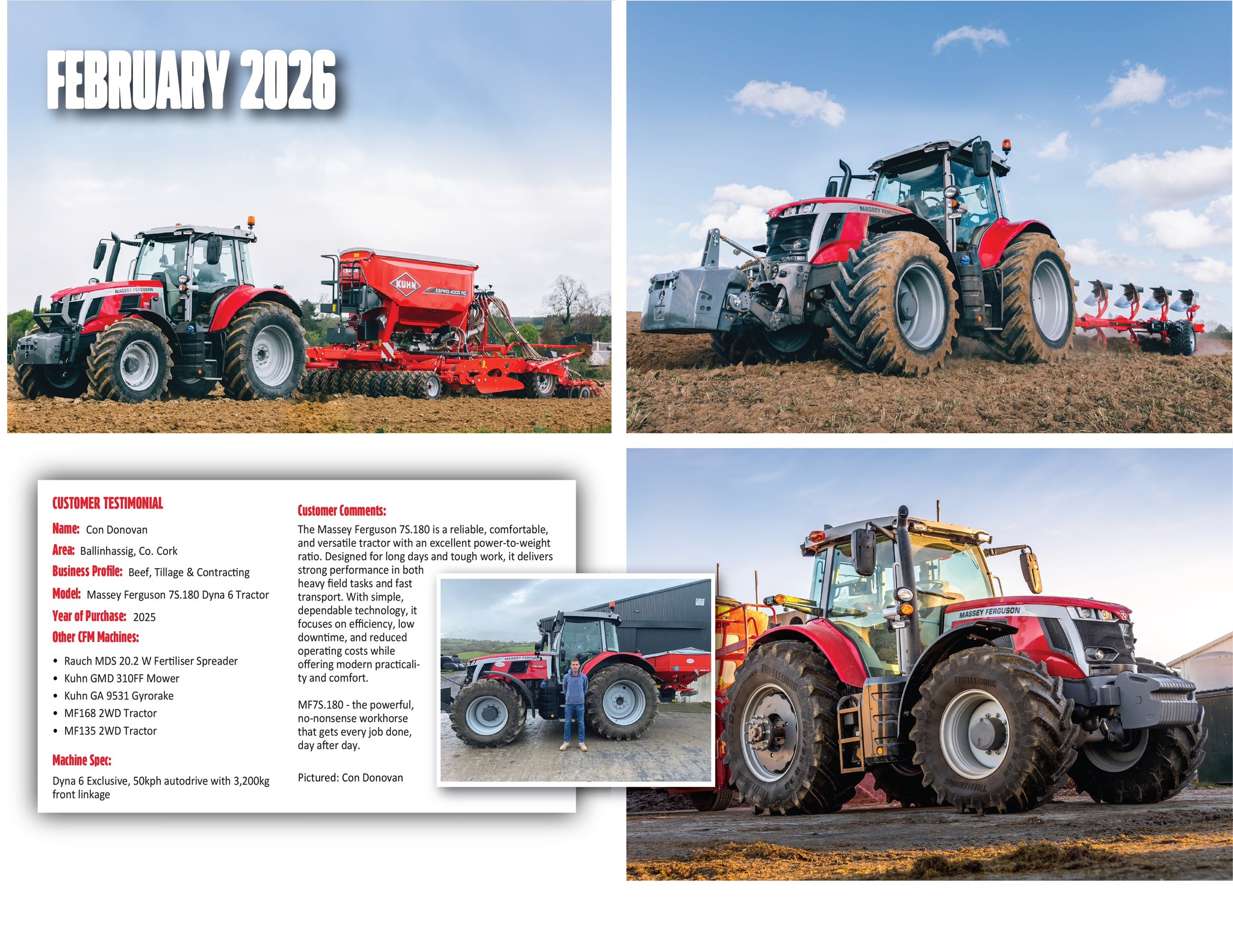 CNH - Red is one of our favorite colors. It makes those long days and ...