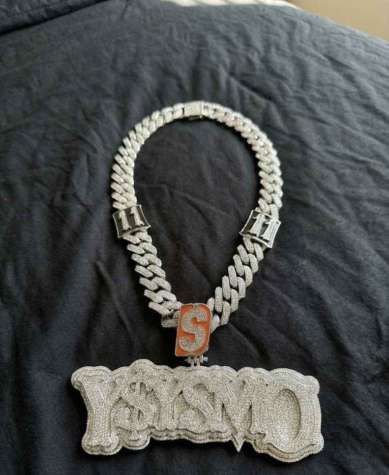 YSYSMO (Dije + Cadena - Plata 925 Full Ice) - Necklaces - Buenos Aires ...