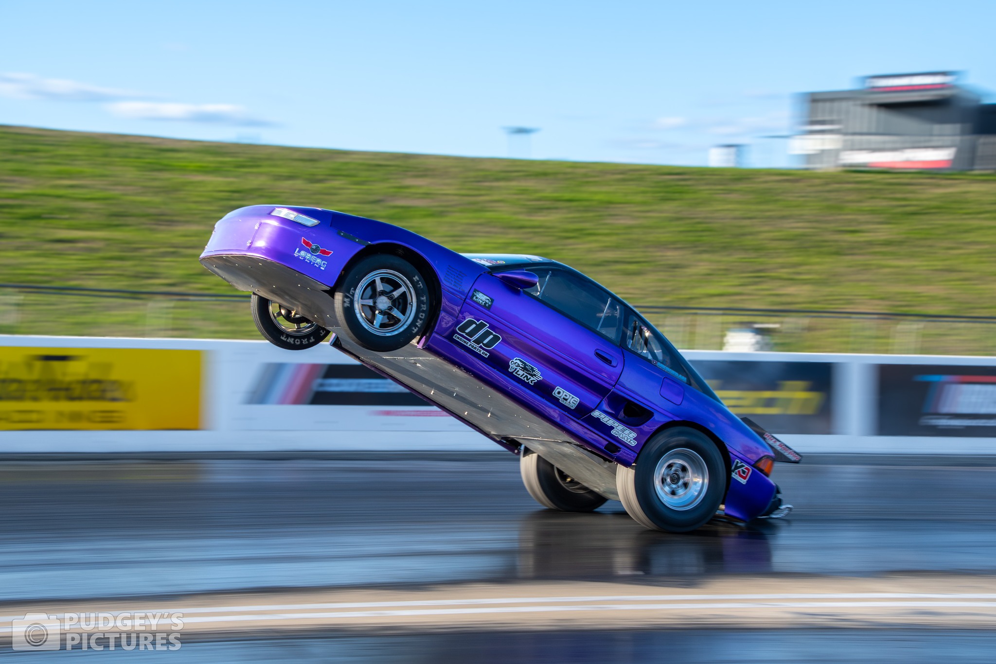 Pudgey's - Barney the Purple MR2 had a little too much spice following ...