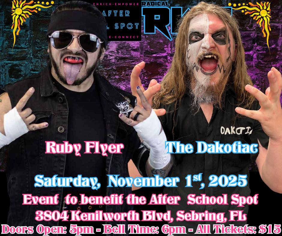 Crazy. Unhinged. Maniacal.... - Radical Wrestling Experience | Facebook