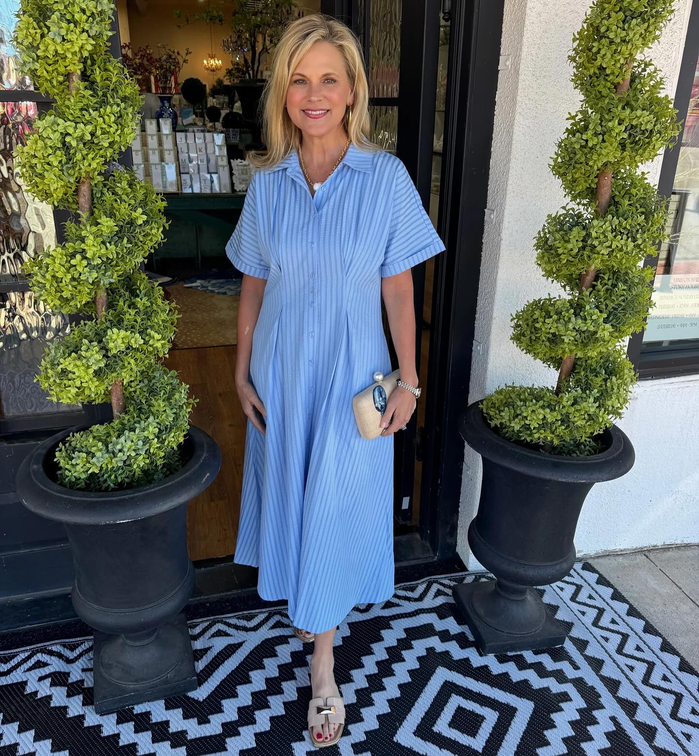blue easter dress The Renee would make the perfect dress! 🌸💐 https://vineonmainstreet.com/collections/new-arrivals/products/renee-dress- one shoulder black wedding