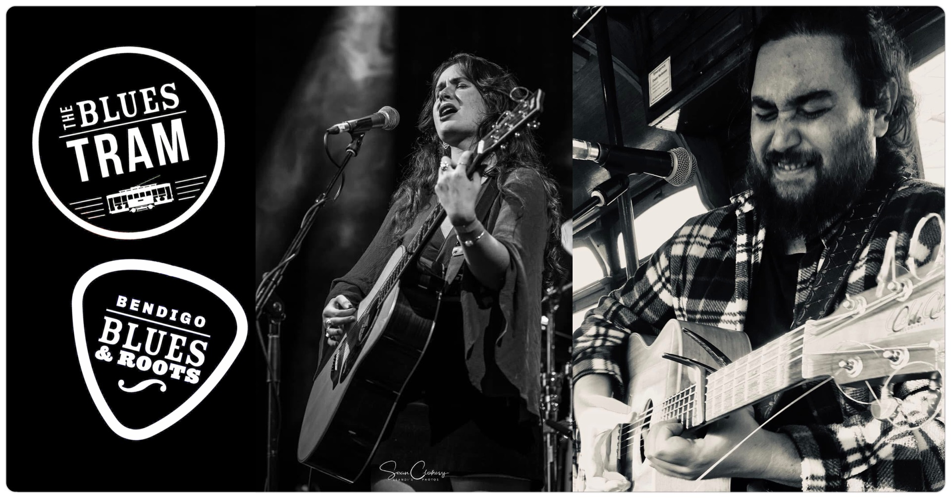 The Blues Tram feat: Grim Fawkner + Maggie Alley (duo)