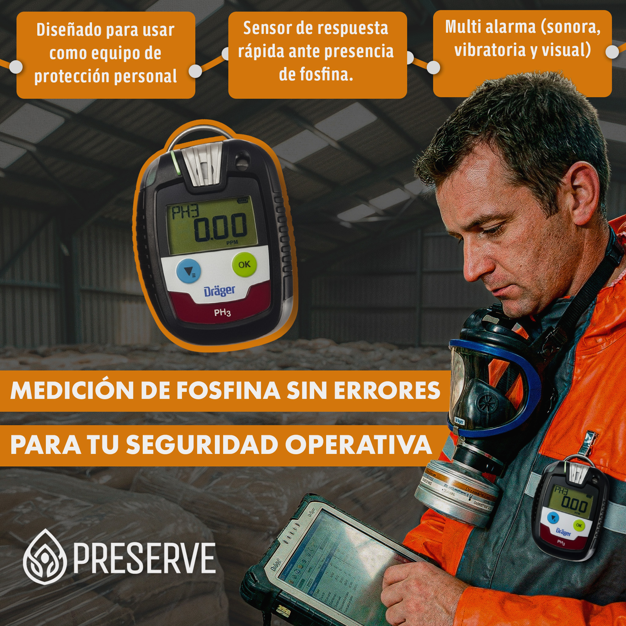 Grupo Preserve - ⚠️ No se ve… pero sí afecta. La fosfina... | Facebook