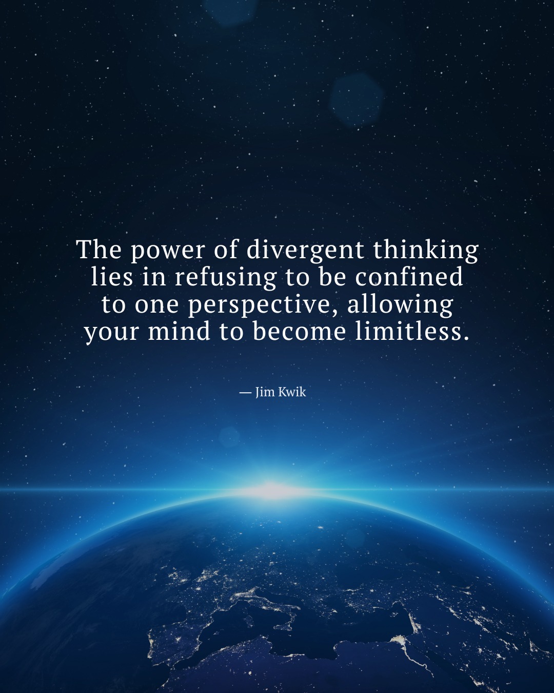 Jim Kwik - 💬 When was the last time thinking differently... | Facebook
