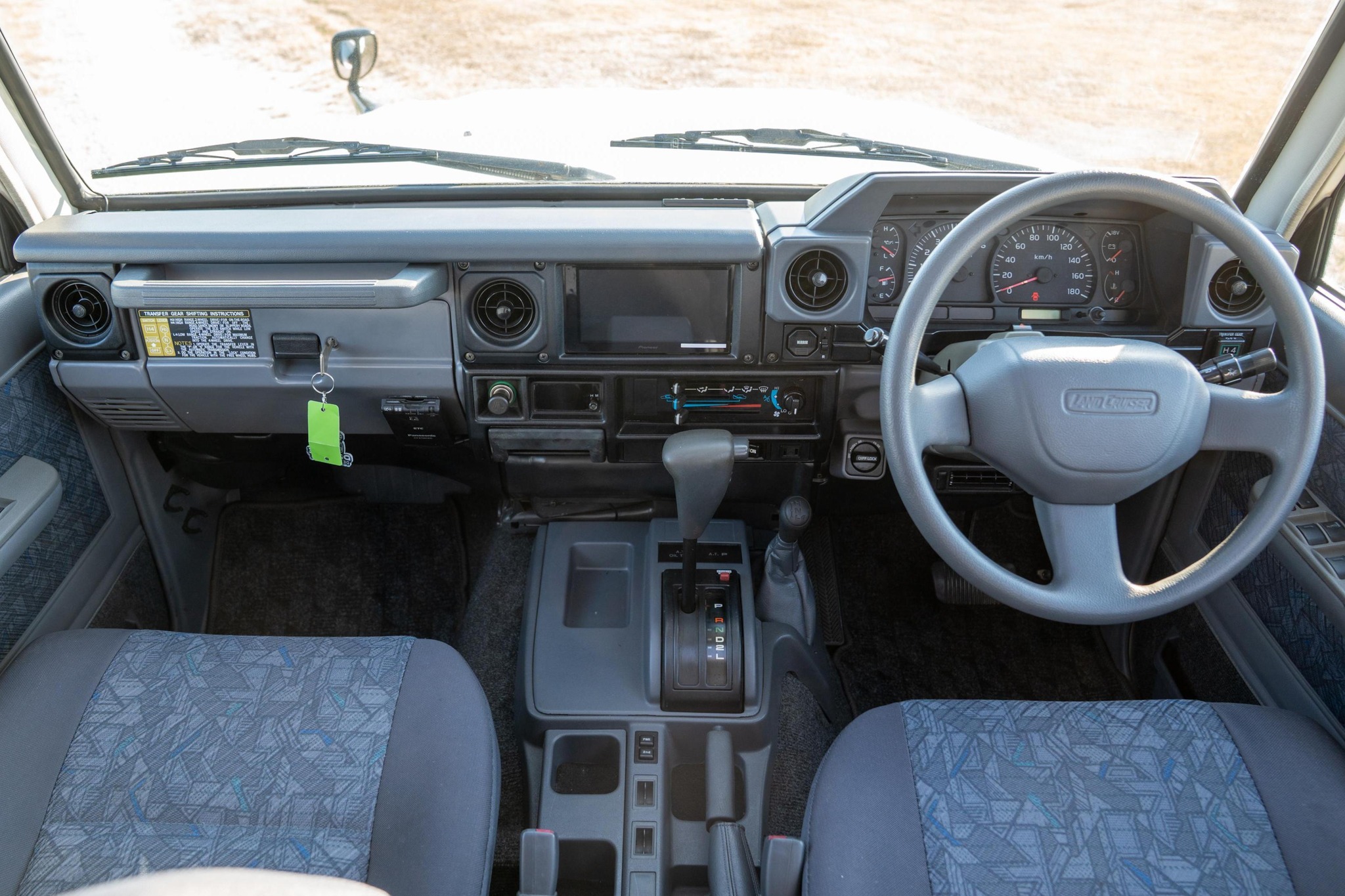 This is one cool 70-series! This example, a 2000 Land Cruiser ZX