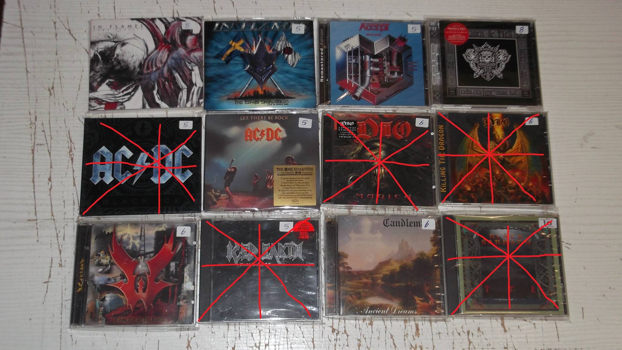 CD'S NEW IN!!!!! ALL SEALED OR NEW!!!!!!! ALMOST ALL LIMITED TO