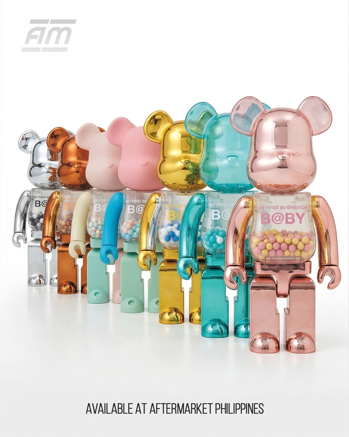 A fan-favorite in the BE@RBRICK universe 🎨 My First Baby edition