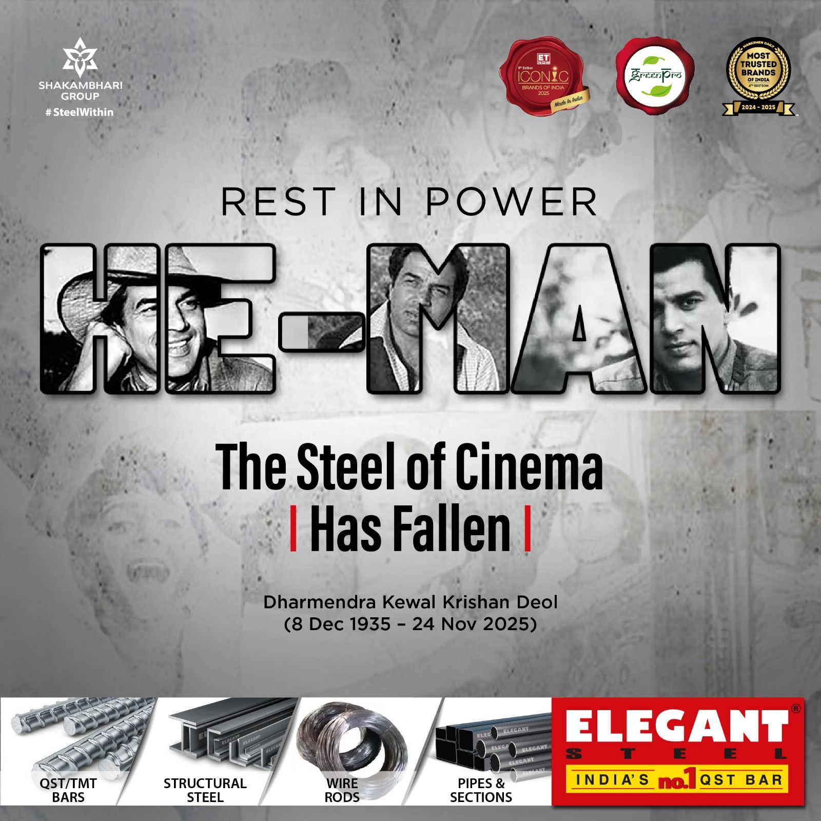 Elegant - A pillar of Indian cinema, a voice that carried warmth ...