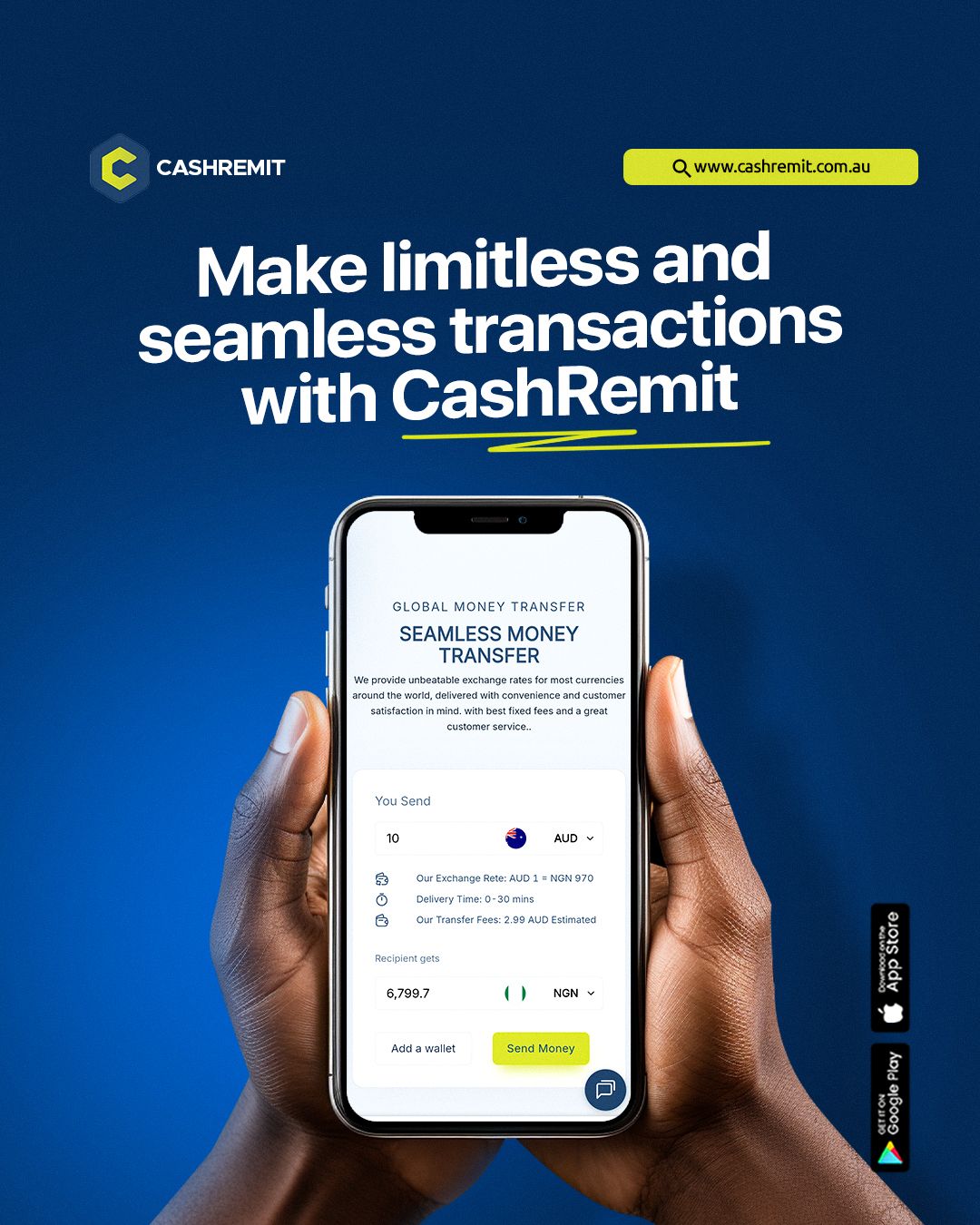 CashRemit: - Experience freedom without limits. With CashRemit, you can ...