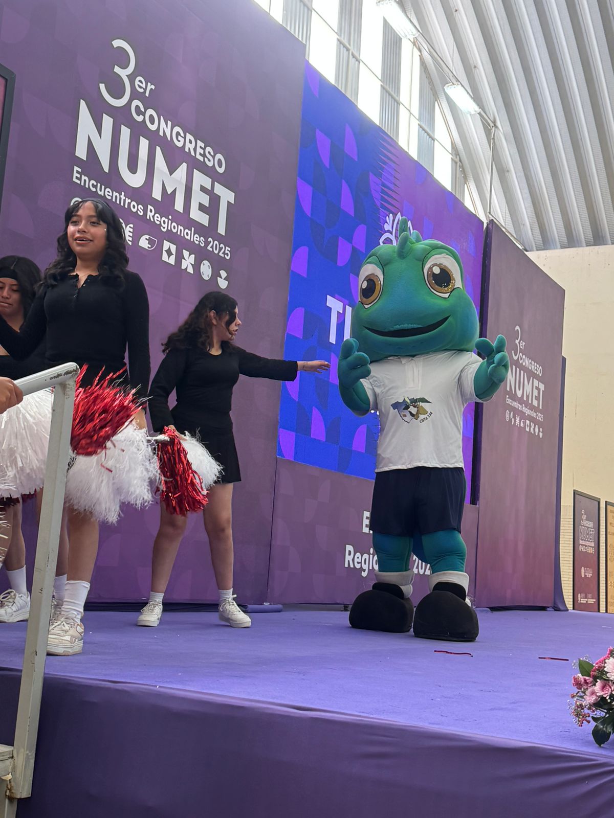 🦎 ¡Camaleones en acción en el NUMET 2025! El CBTa 134 estuvo presente ...