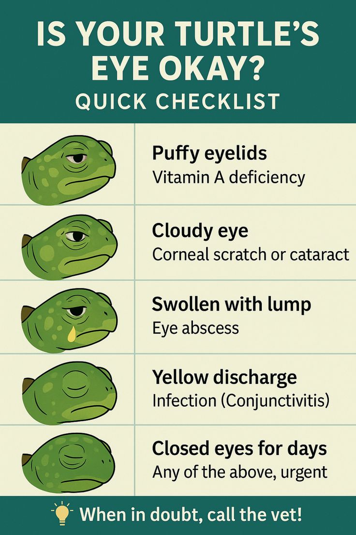 Tucker - Is Your Turtle's Eye Ok? Save and Share! | Facebook