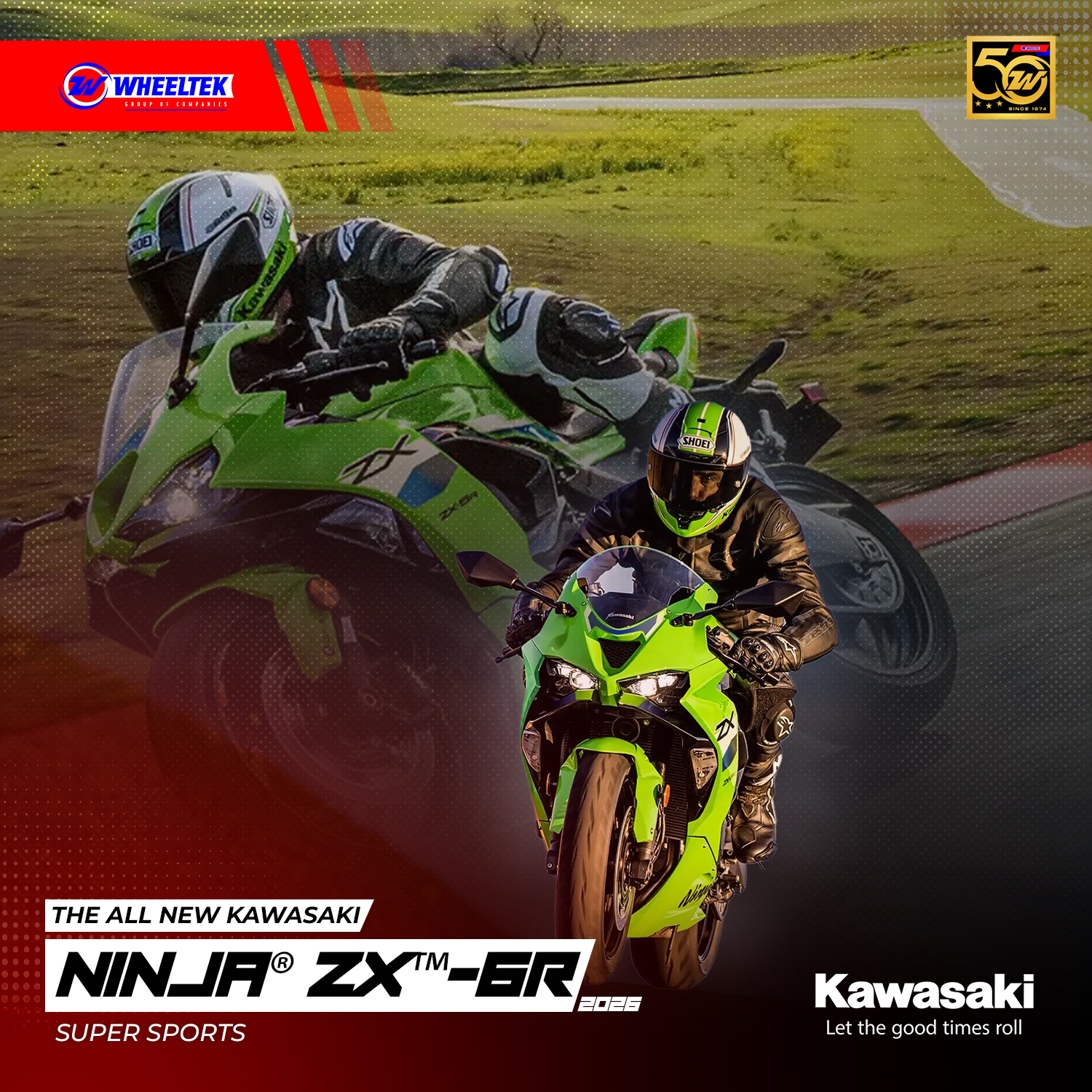 THE ALL NEW KAWASAKI Ninja ZX-6R 2026 Experience Supersport