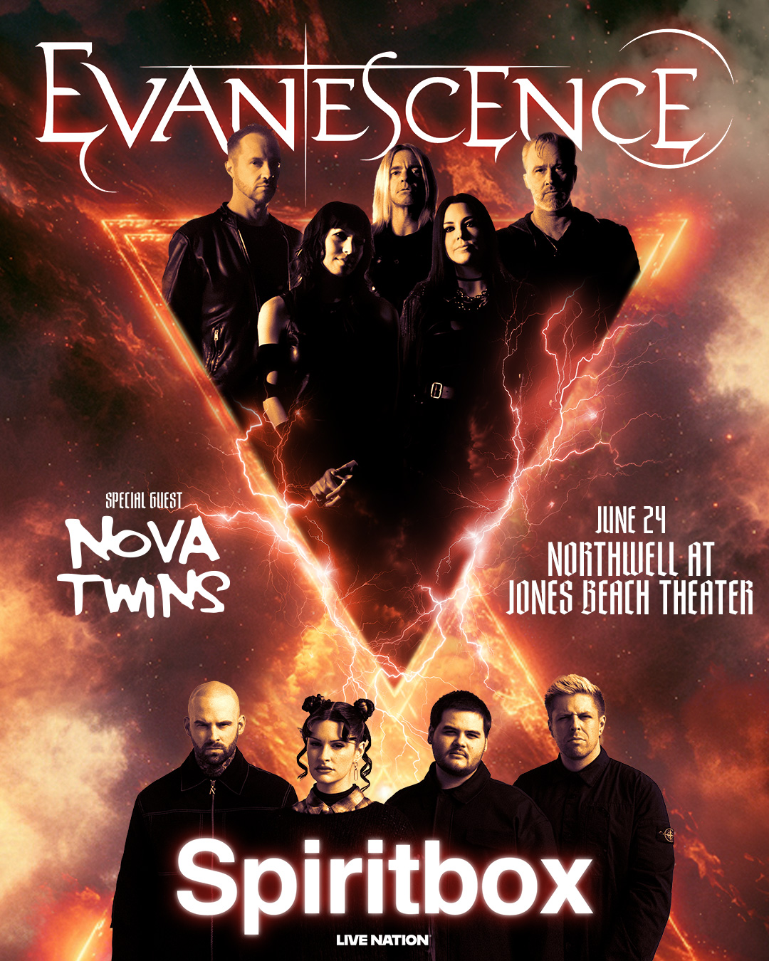 🌊 Evanescence | With Spiritbox & NOVA TWINS | June 24 🌊 Grab