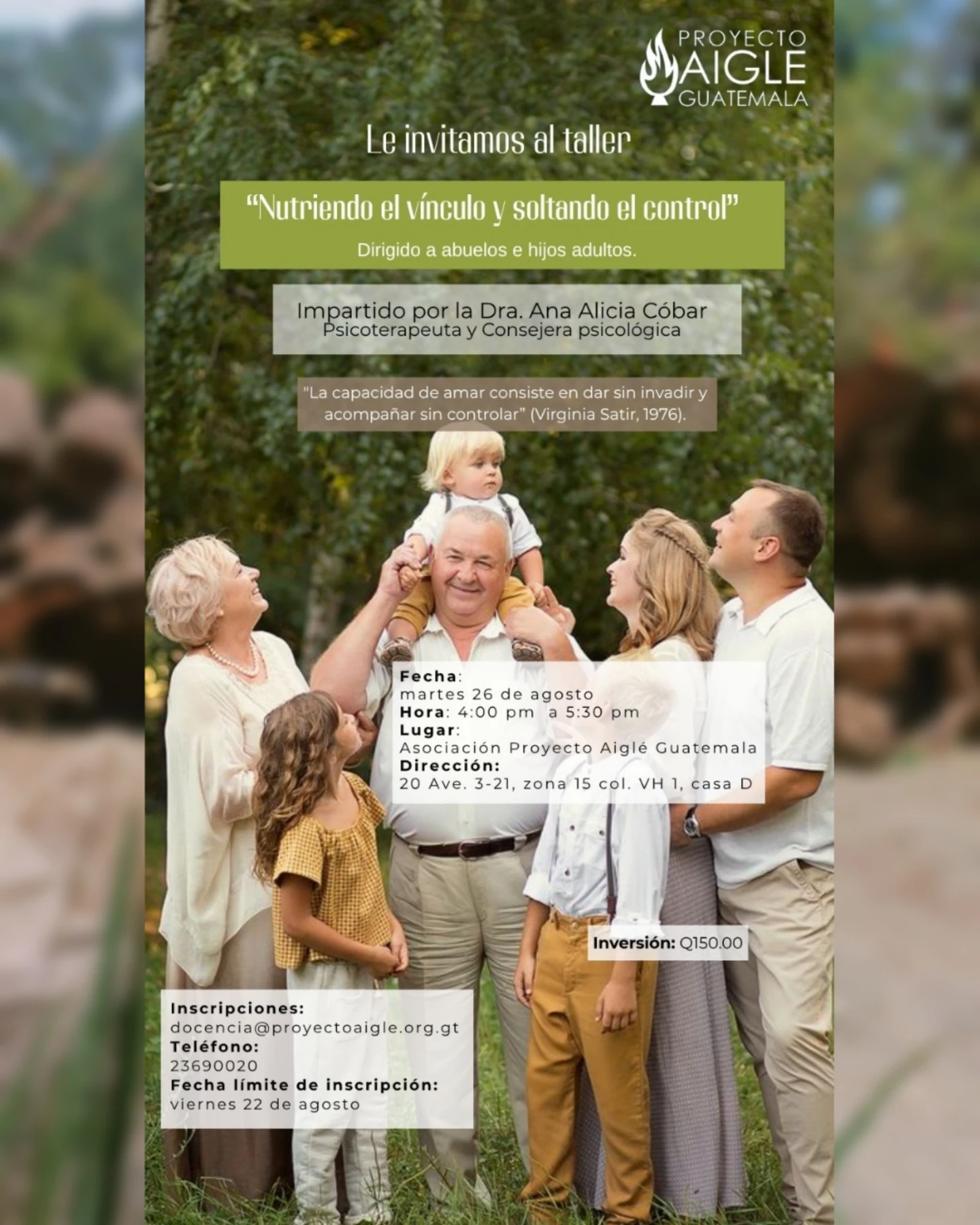 Asociación - 💕 Te invitamos a un espacio para abuelos/as, padres ...