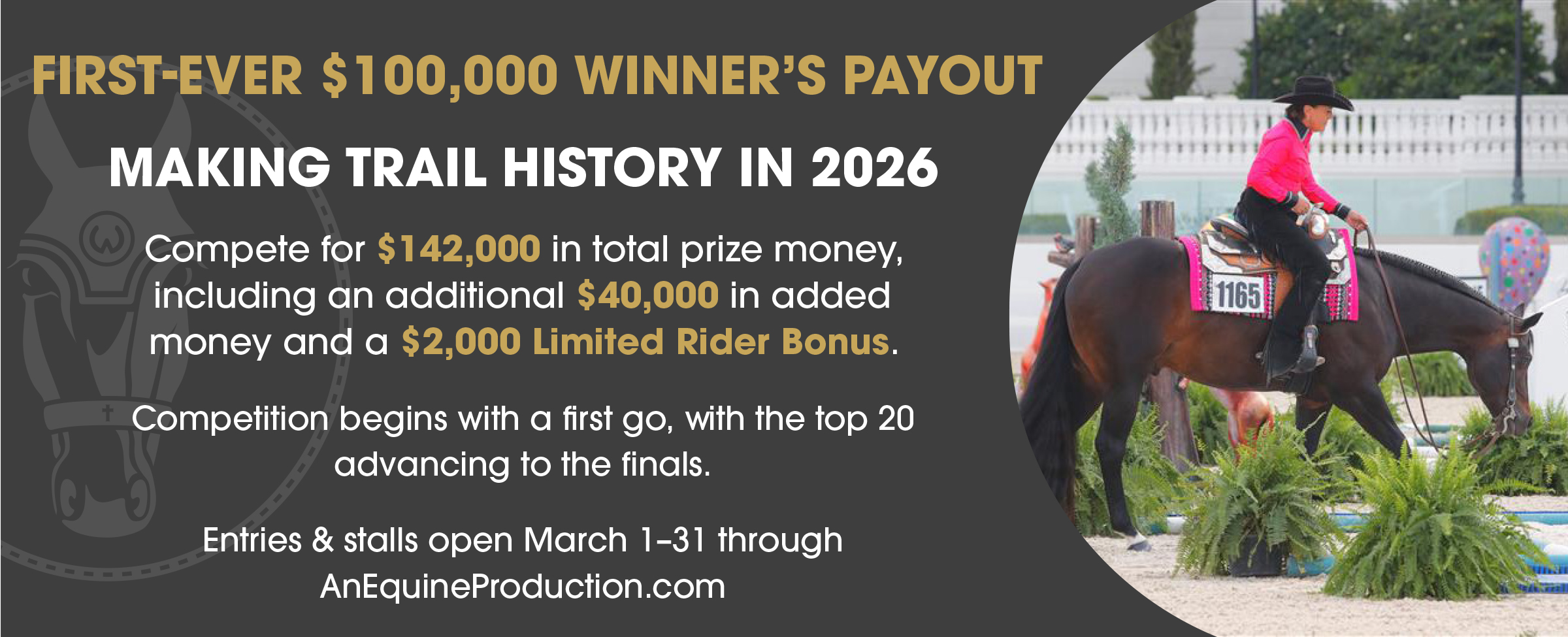 First-Ever $100,000... - World Equestrian Center - Ocala | Facebook