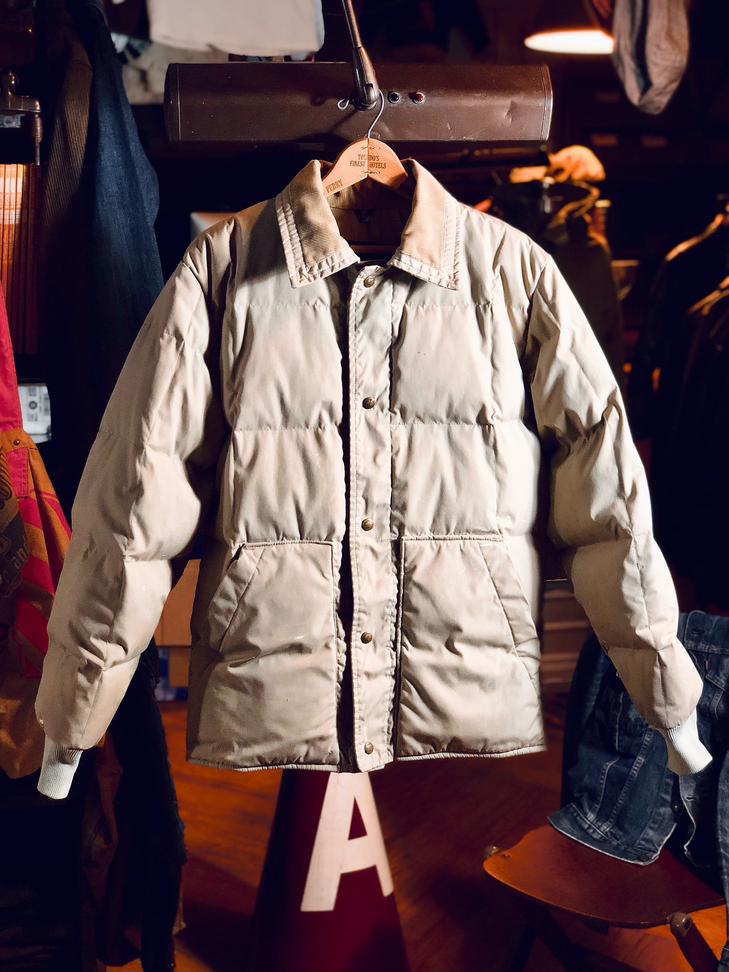 Original Vintage 70s - 80s Eddie Bauer Snap-Jac Goose Down 