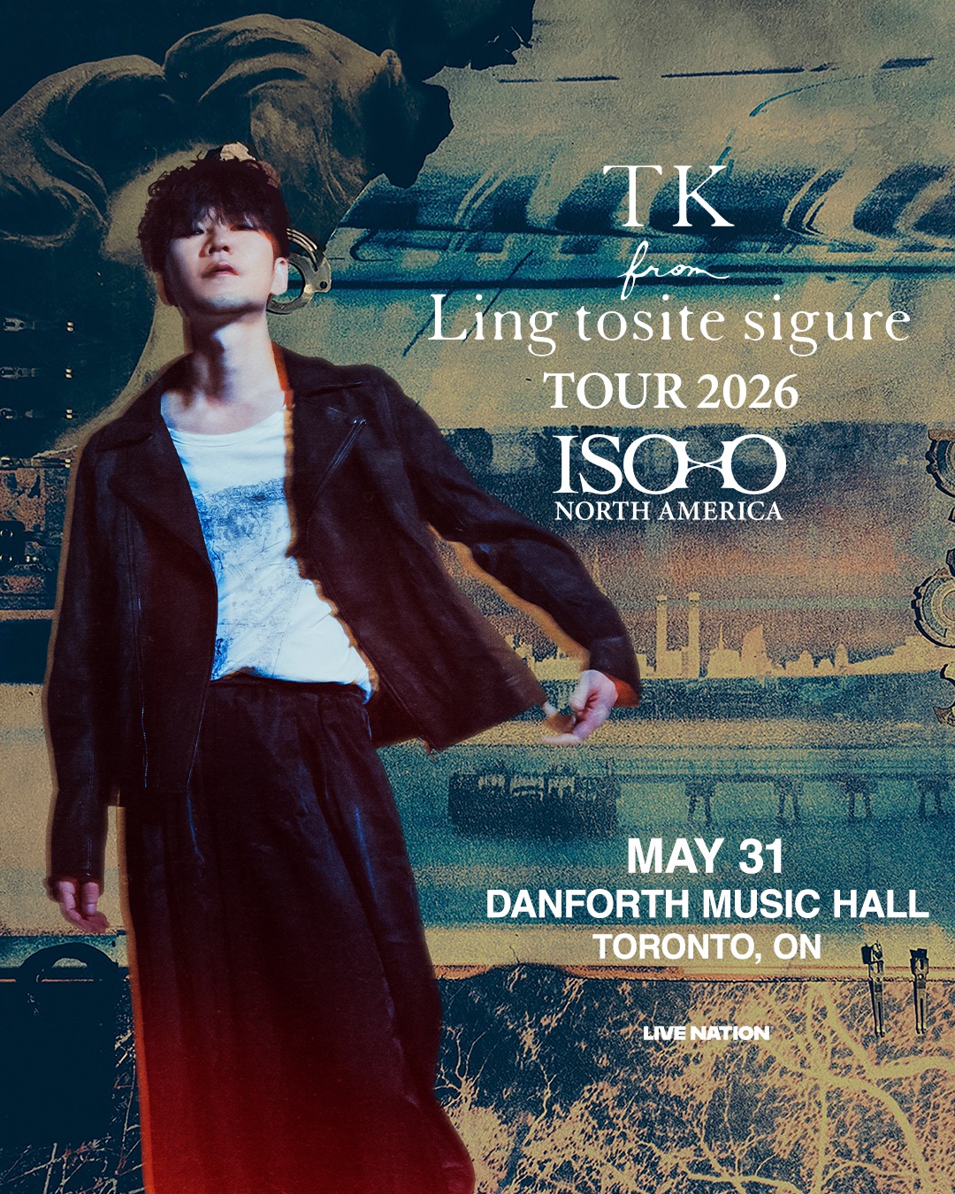 JUST ANNOUNCED! TK from 凛として時雨 / TK from Ling tosite sigure