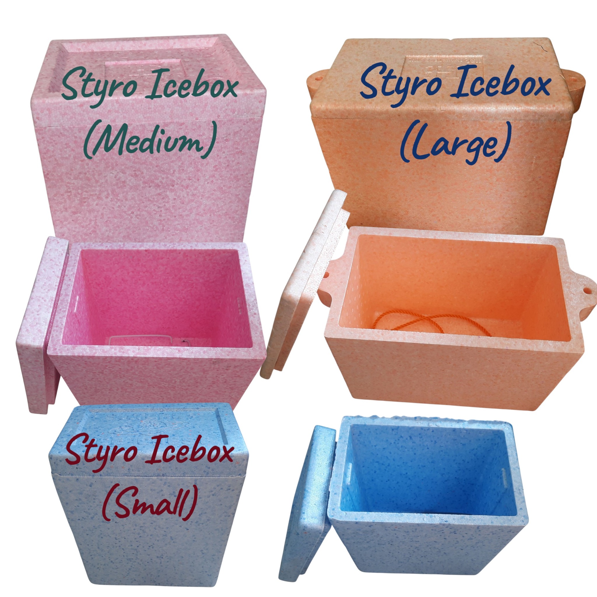 CS - 👉 Styro Icebox Small 👉 Styro Icebox Medium 👉 Styro Icebox Large ...