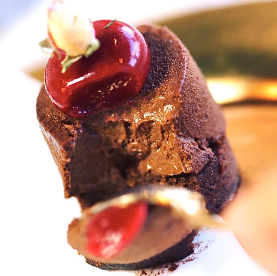 Aimee Provence - The Chocolaty mousse raspberry pebble - a... | Facebook