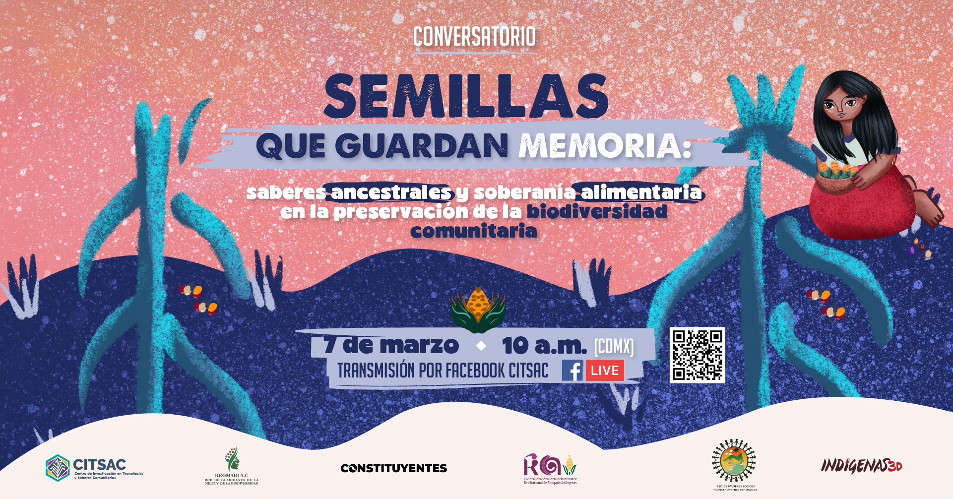 Semillas que guardan memoria: saberes ancestrales y soberanía alimentaria - CONVERSATORIO