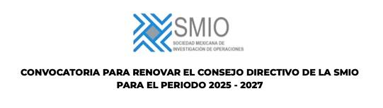 🚨 ... - SMIO-Sociedad Mexicana de Investigación de Operaciones | Facebook
