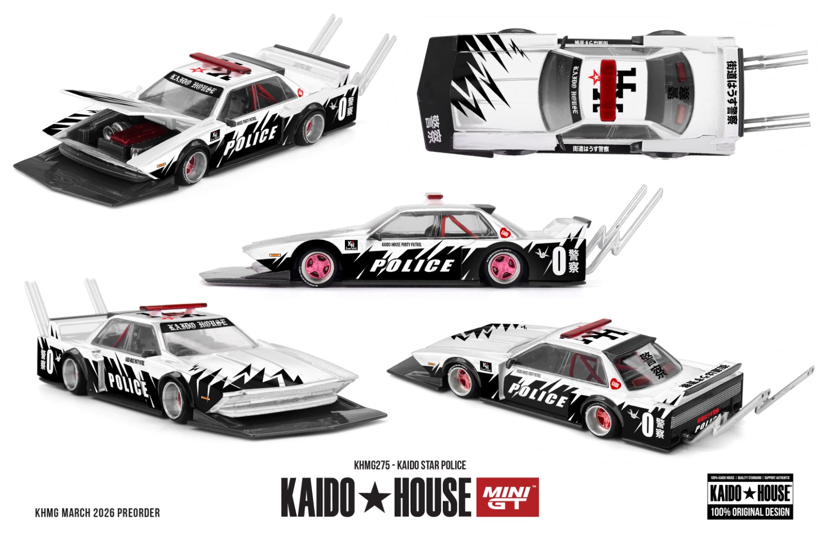 Secure the latest preorder from the Mini GT x Kaido House series