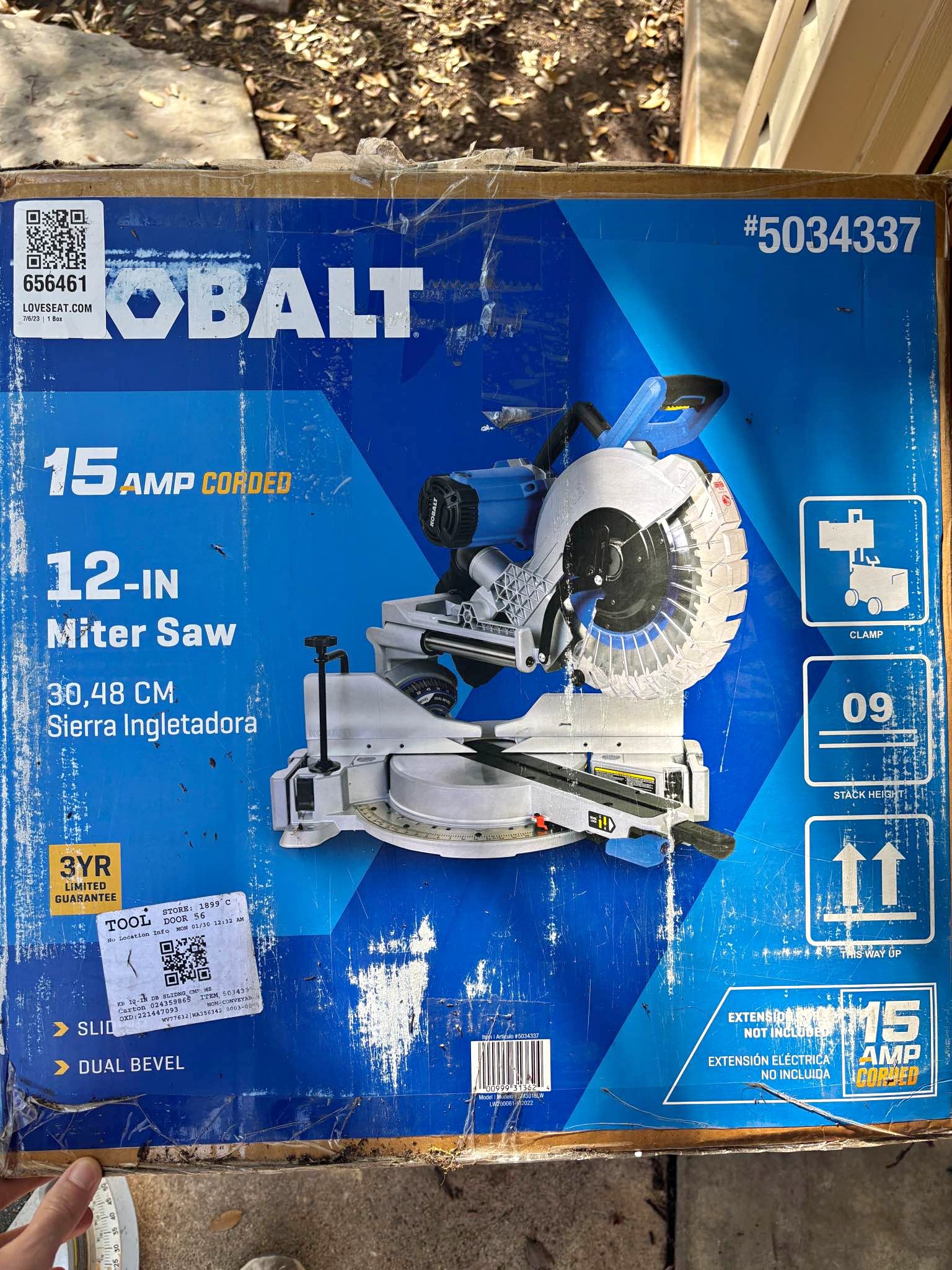 Kobalt 12 Miter Saw