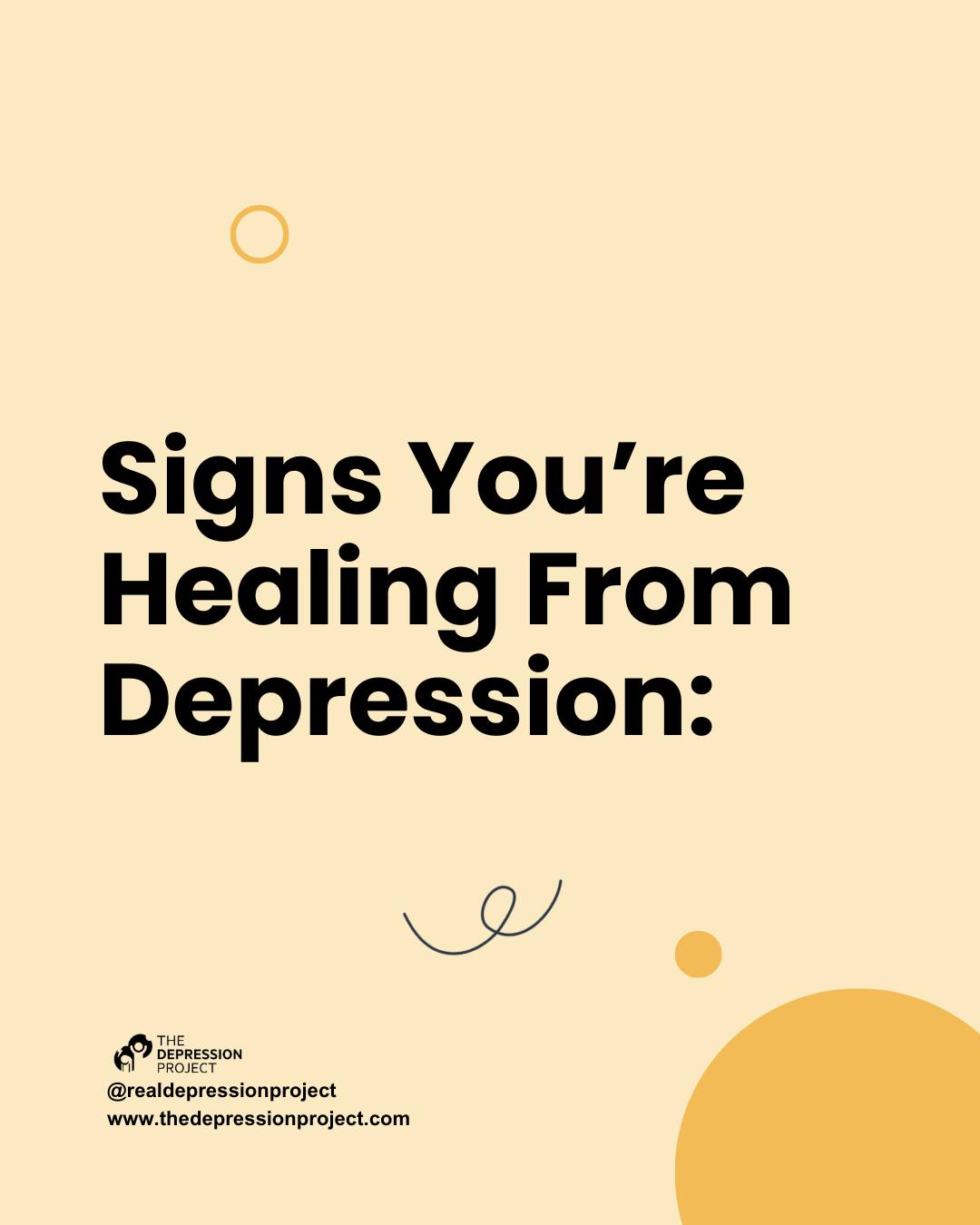 The Depression Project added a... - The Depression Project