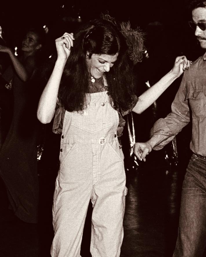 Gilda Radner Dancing at Studio 54 in NYC with Bill Murray, Circa 1970s