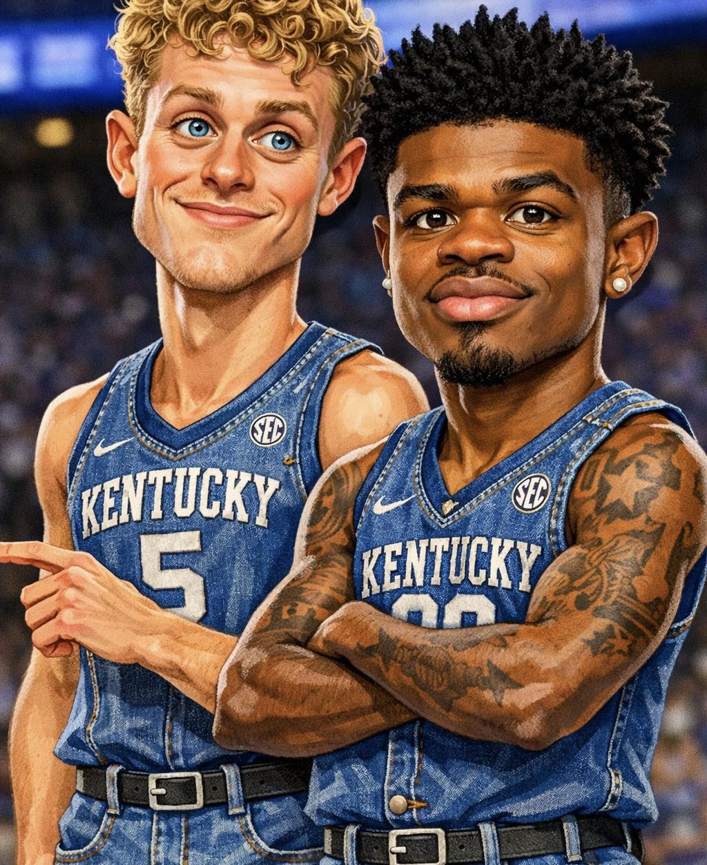 Photo Signée 8x10 Amari Williams Kentucky Wildcats #22 - Avec Certificat D'authenticité