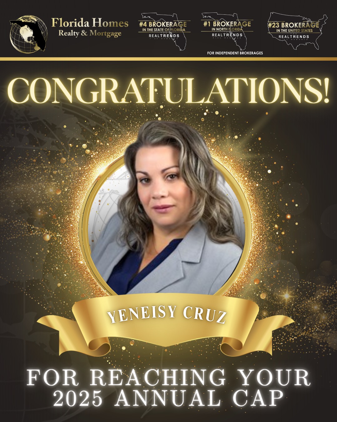 Florida - Congratulations to Yeneisy Cruz for reaching the 2025 Annual ...