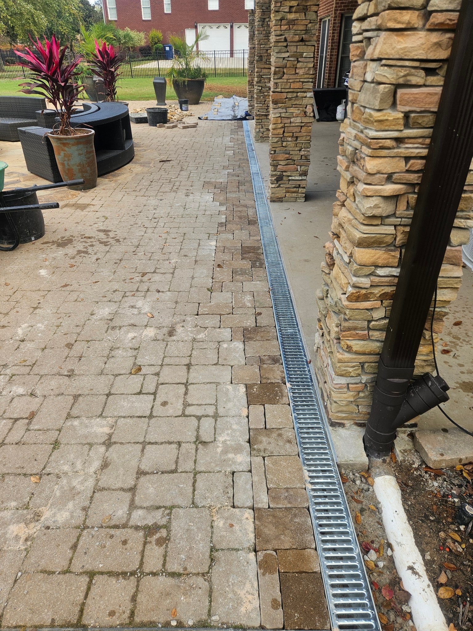 Image result for Channel Drain... - Sweet Magnolia Landscaping & Irrigation | Facebook