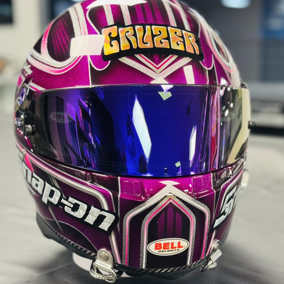 bell faction paul frank purple hearts helmet Local - Chapelle Gloss The helmet comes with optics and a Clickrelease V2 shield Bell Faction Open Face Helmet