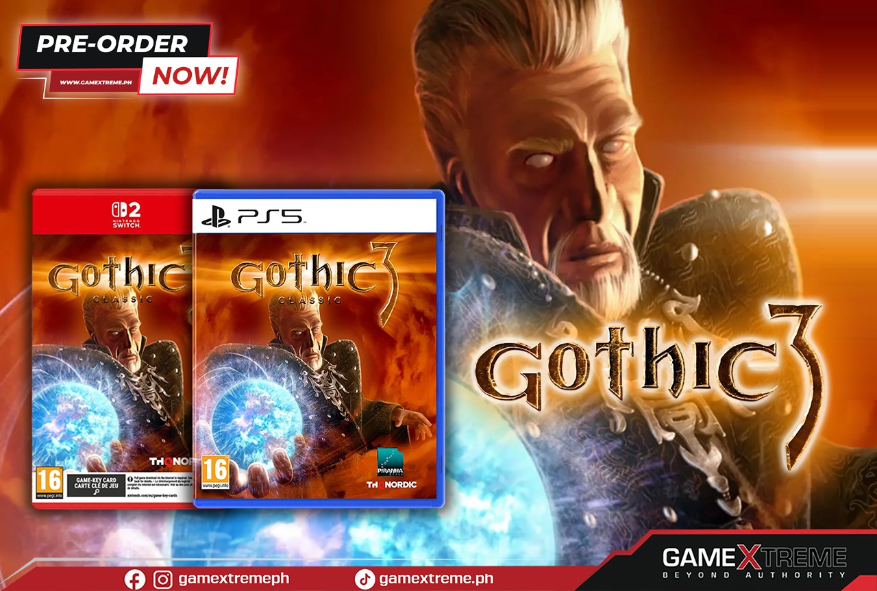 Pre-order PlayStation 5/Nintendo Switch 2 Gothic 3 Classic now at