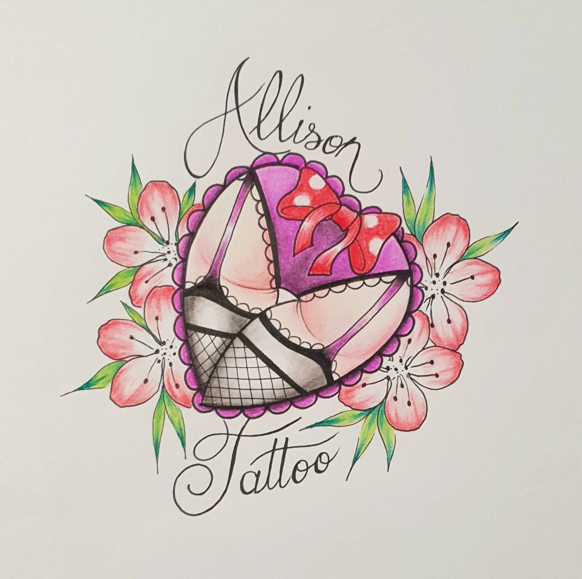 Allison Tattoo-ink