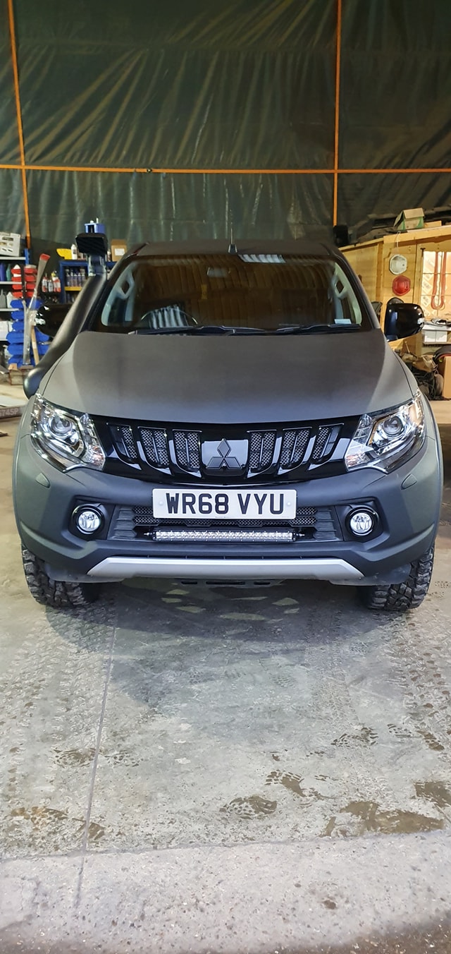 PB Customs - L200 Raptor paint phase 1 build ready for...