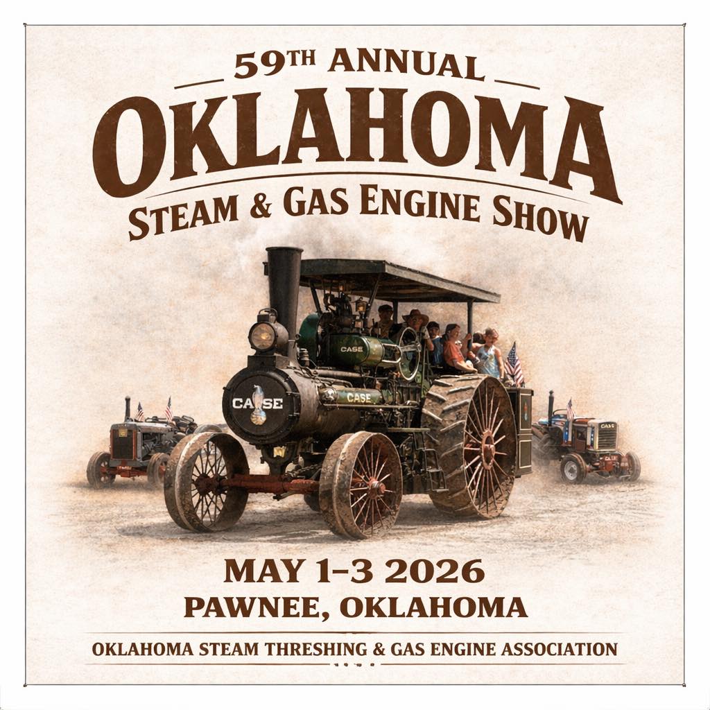 Oklahoma - 59th Annual Oklahoma Steam & Gas Engine Show 📍 Pawnee ...
