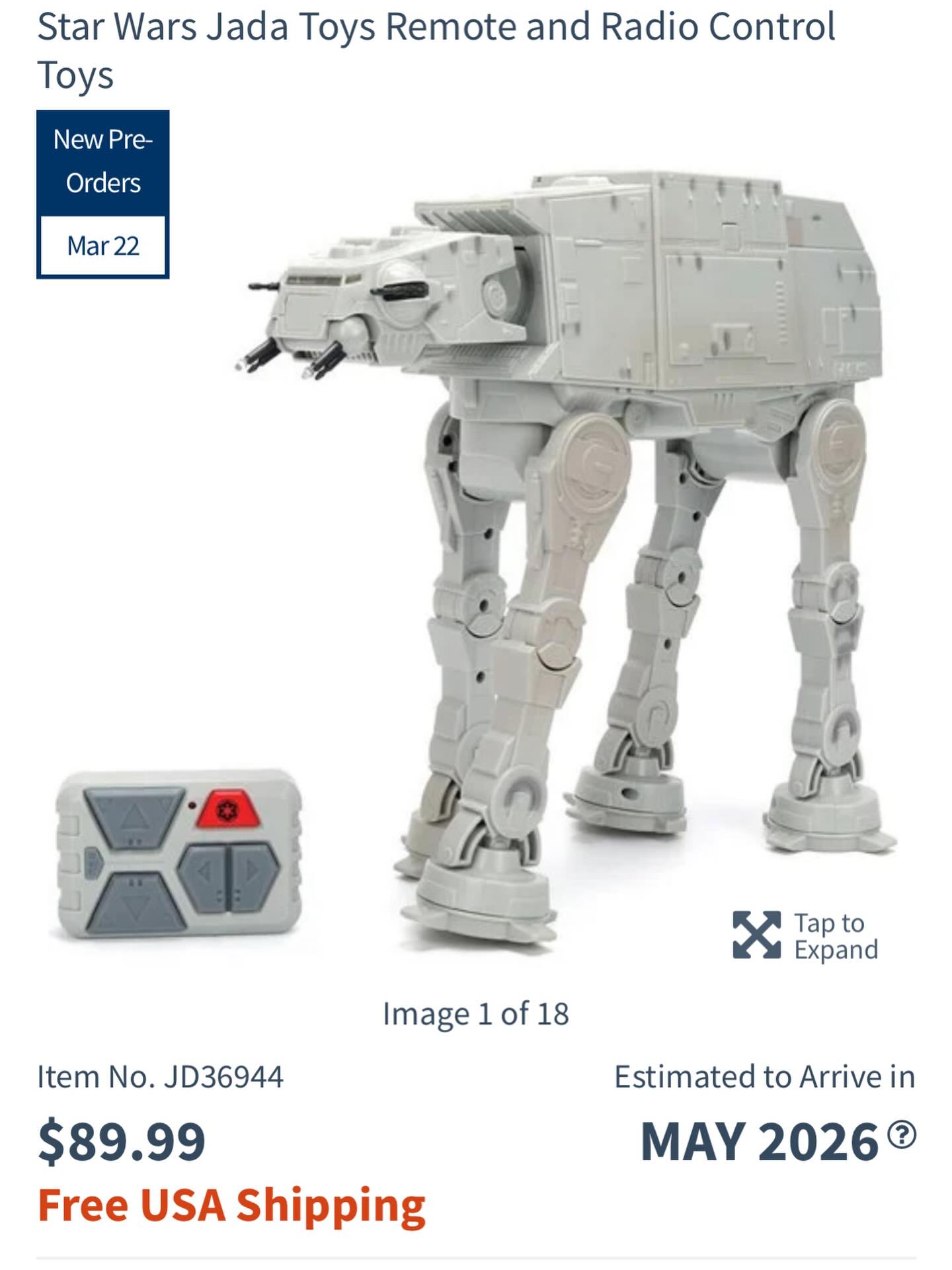 Preorder now at EE and get Free US Shipping on the #StarWars The 