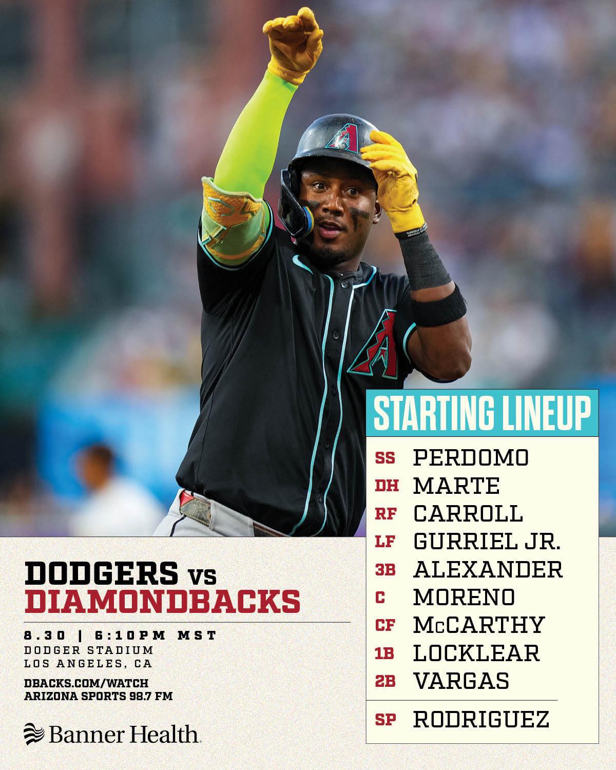 Your plans tonight. dbacks.com/watch - Arizona Diamondbacks | Facebook