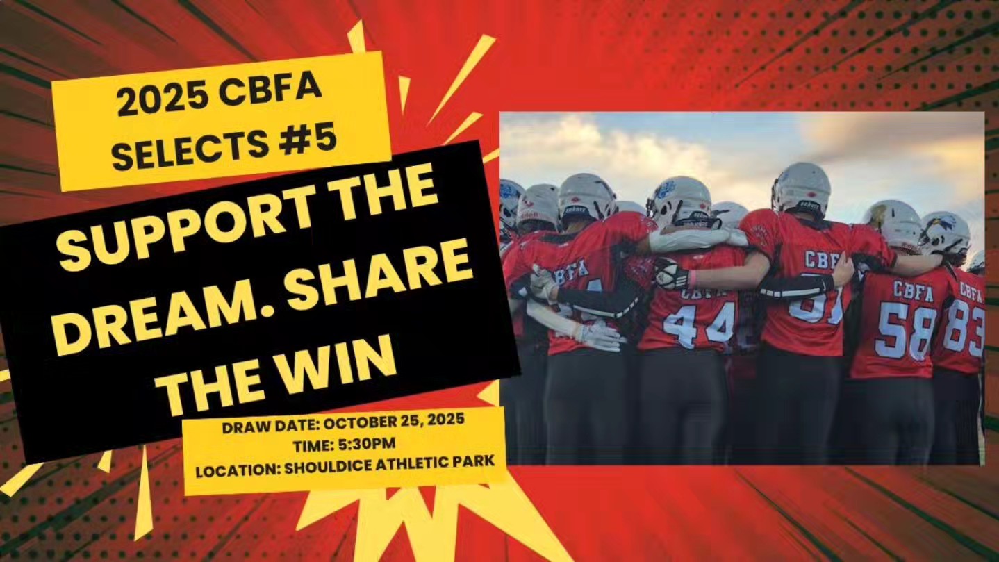 CBFA - The fifth 50/50 draw of the season is open. You can purchase ...