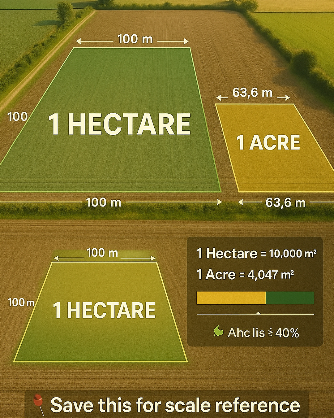 Genius - Land sizes visualized | Facebook