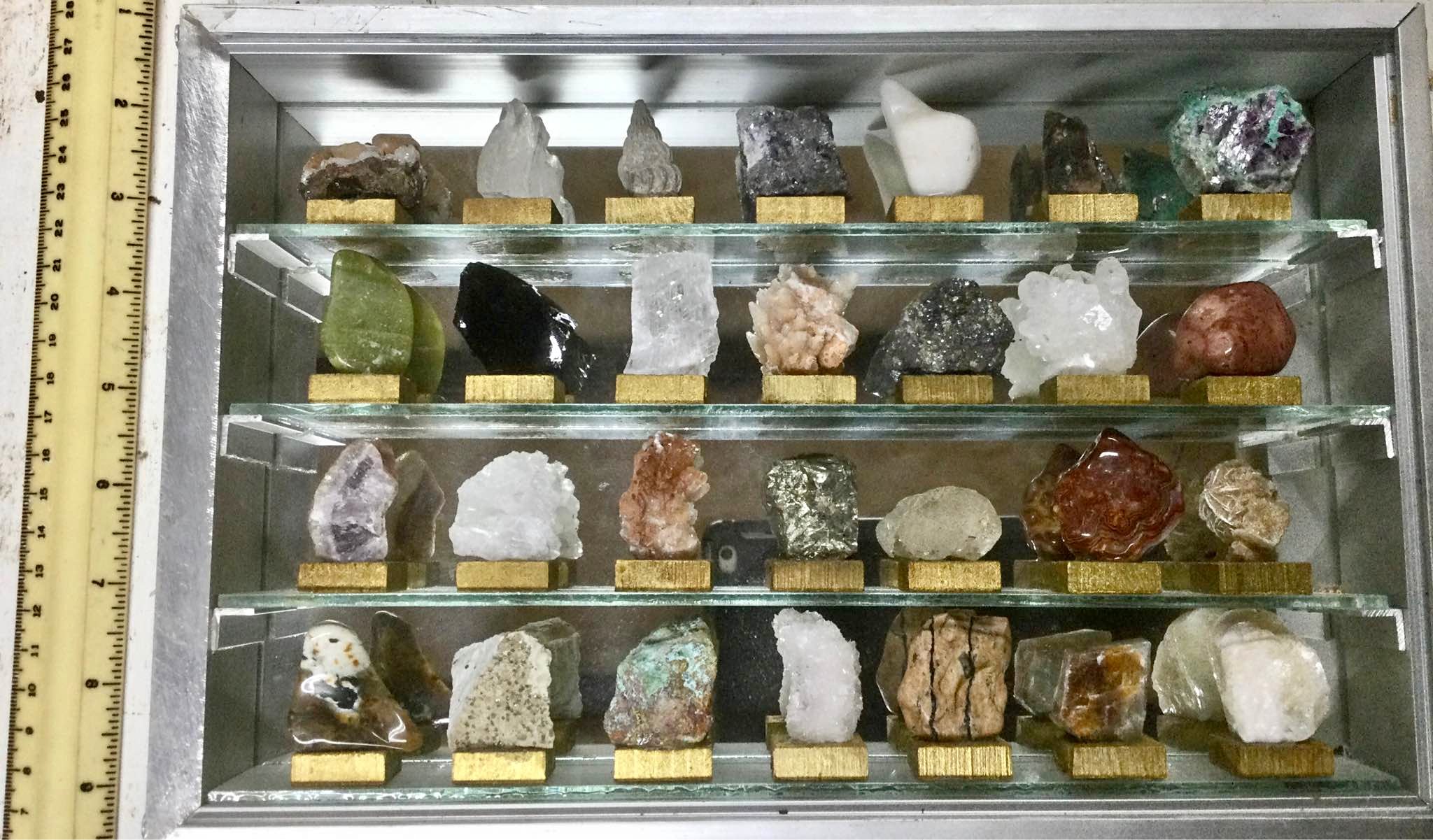 28 mounted rocks,minerals and fossils. - Decorative Accents - Saint ...
