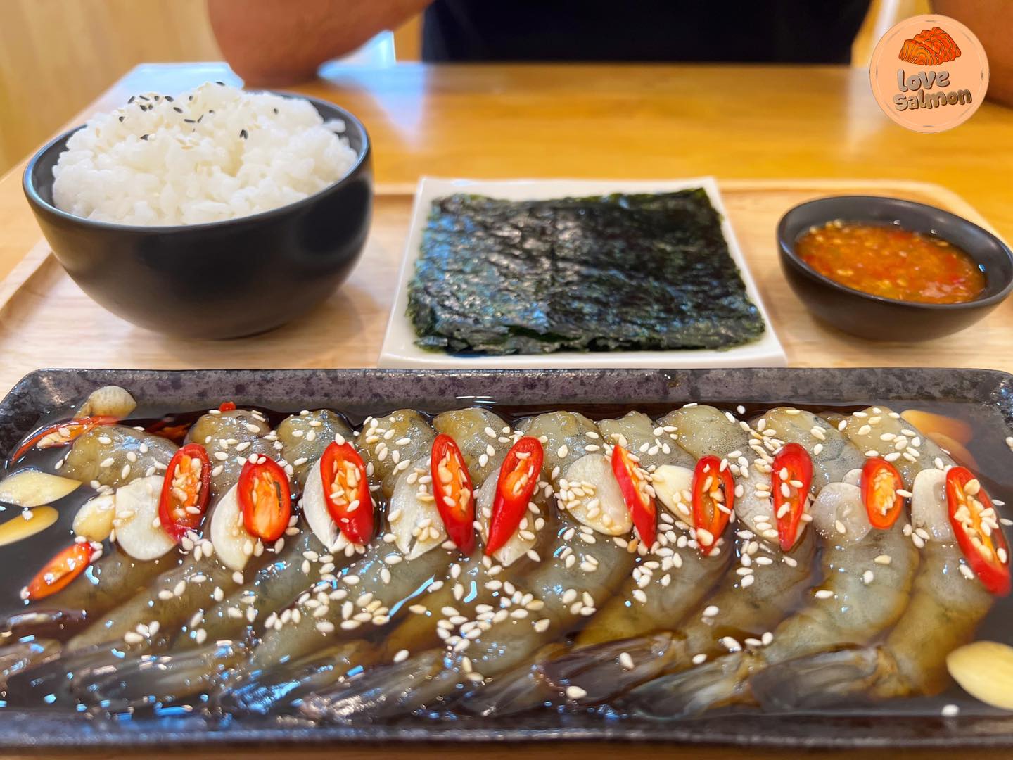 #Recommend “Love Dong Menu” ️ 🎉... - Love salmon chiangrai