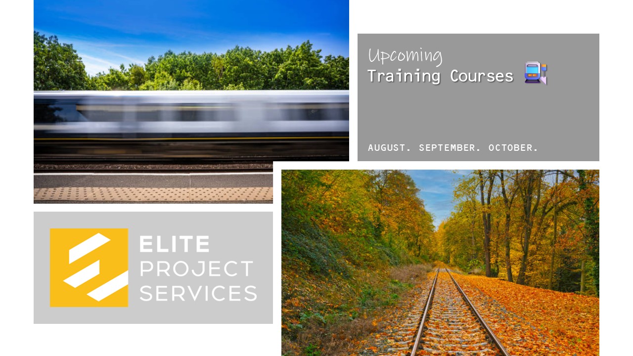 Elite - Secure one of our upcoming Training Courses today! 🚉 ☀️ AUGUST ...